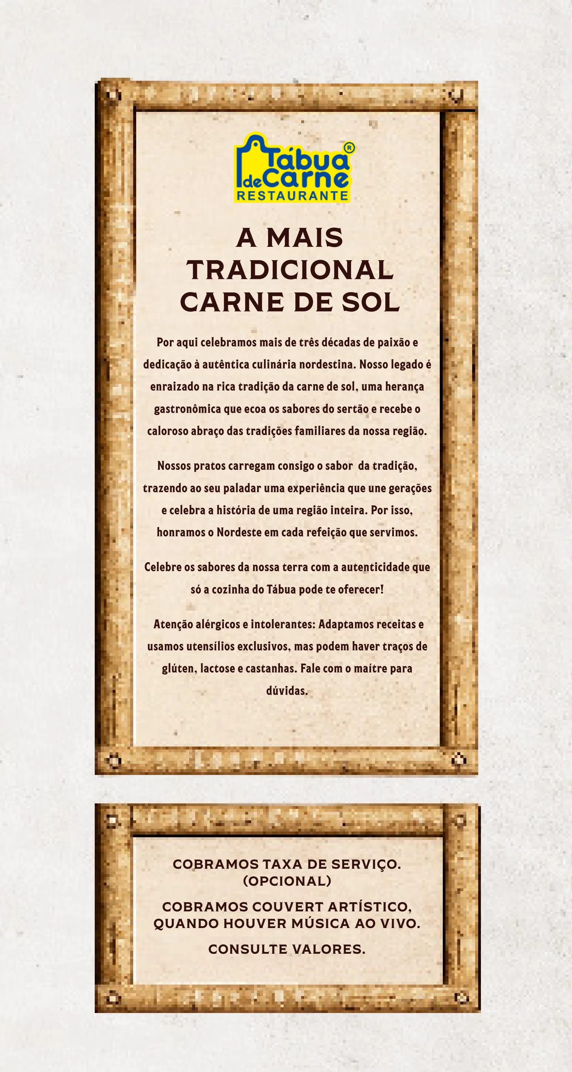 Cardápio Via Costeira